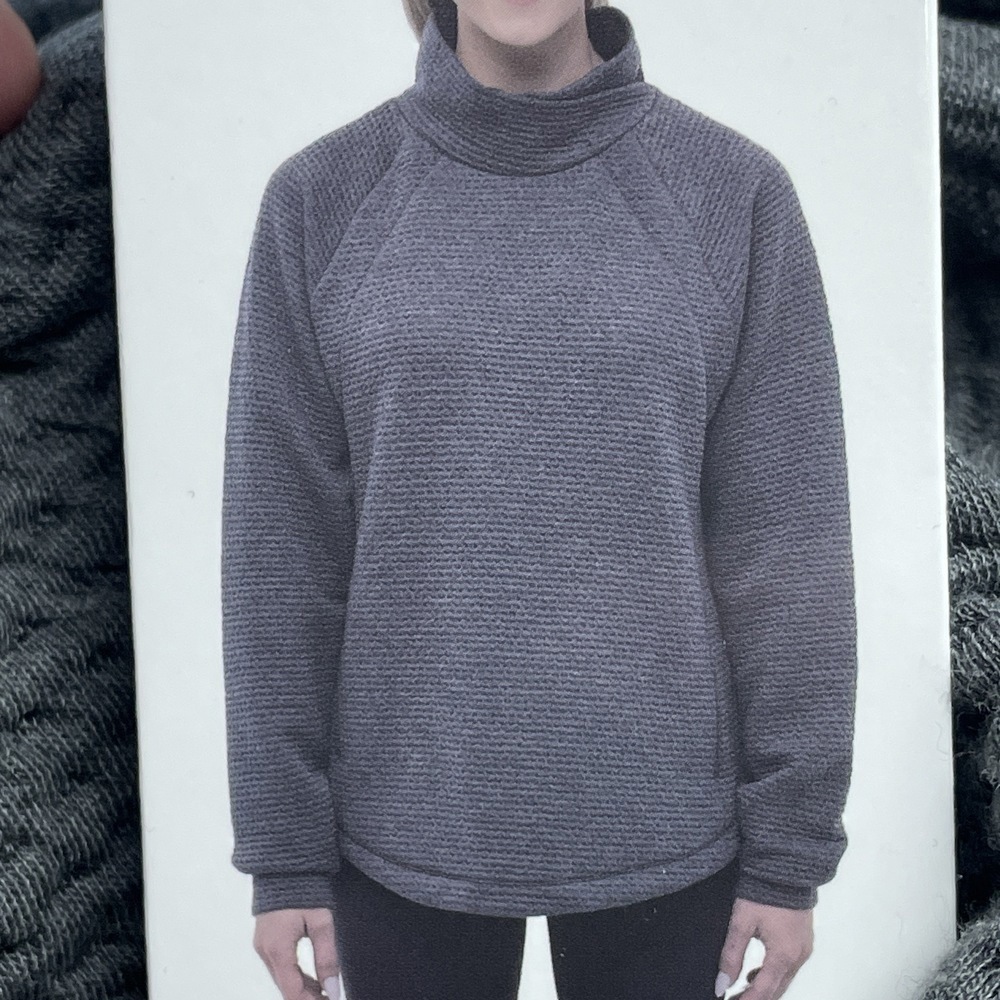 Bench Women's M Activewear Sweatshirt Dark Gray a1792